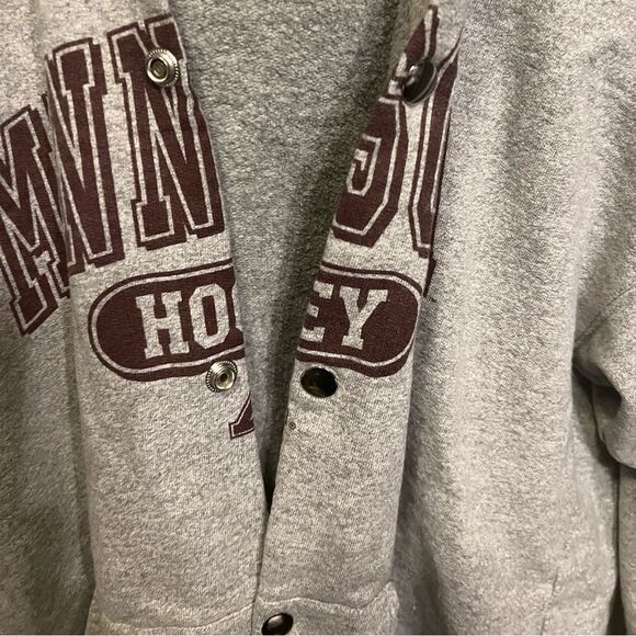 Vintage Cotton Exchange Sweatshirt Minnesota Hockey, Size L - Made in USA - Picture 4 of 9